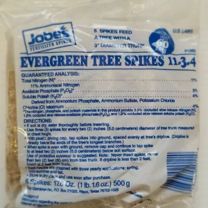 Fertilizer – Jobe’s Evergreen Tree Spikes