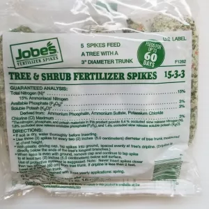 Fertilizer – Jobe’s Tree & Shrub Spikes