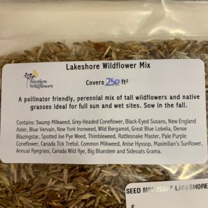 WILDFLOWER SEED MIX Lakeshore 250 SQ FT